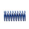 2pcs Light Load Coil Spring Outer Dia 6 8 10 12 14 16 18 20 22 25 27 30-50mm Length 20-300mm Die Mold Springs Blue Compression Spring