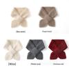 Women's Pure Cashmere Snood: Knitted, Versatile Scarf and Neck Warmer with Student Bow Tie Design