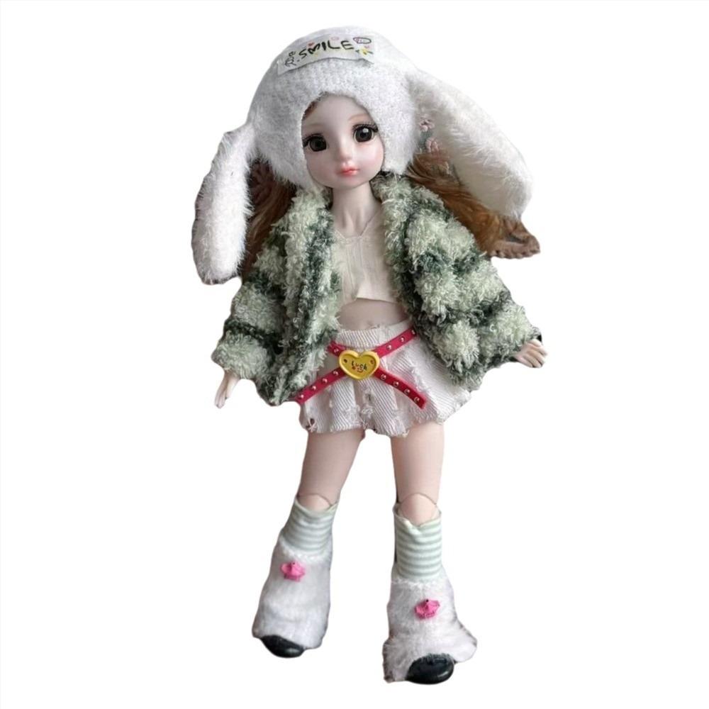 Pretty Sweater Coat Doll Clothes 1/6 Scale Doll Accessories Doll Changing Outfit Baby Clothes Type L