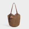 Cross-Border Lazy Style Woven Bag for Women Summer 2025 New Beach Vacation Large Capacity Shoulder Tote Bag