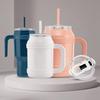 Water bottle replacement lid for 50oz 40oz reduced cups 32oz cups with straw direct drinking 10x9.4x3.1cm 100 grams Clear