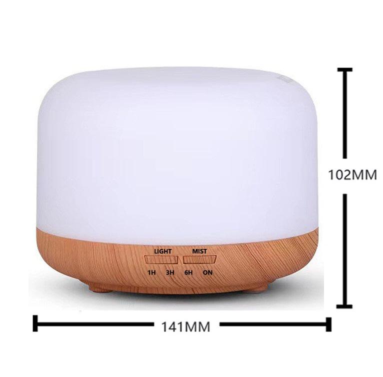 Silent Ultrasonic Aromatherapy Diffuser Night Light for Bedroom