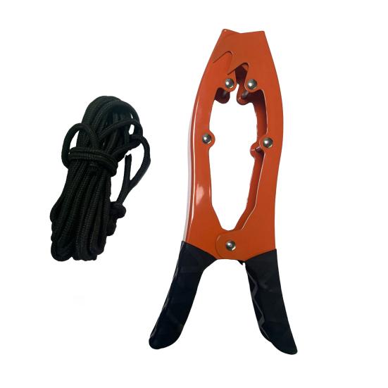 

Kayak Clip Kayak Fishing Accessory with 16.5ft Rope Stainless Steel Anti-Rust Boat Clasp Secure Grip Water-resistant Kayak Buckle A помаранчевий