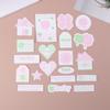 40Pcs/set Lucky Four-leaf Clover Self-adhesive Sealing Sticker Photo Cards Packaging Bag Journal Deco Stickers