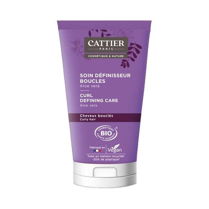 Soin Définisseur Boucles - Cattier - 150ml - Bio - Végan - Cheveux Bouclés/frisés