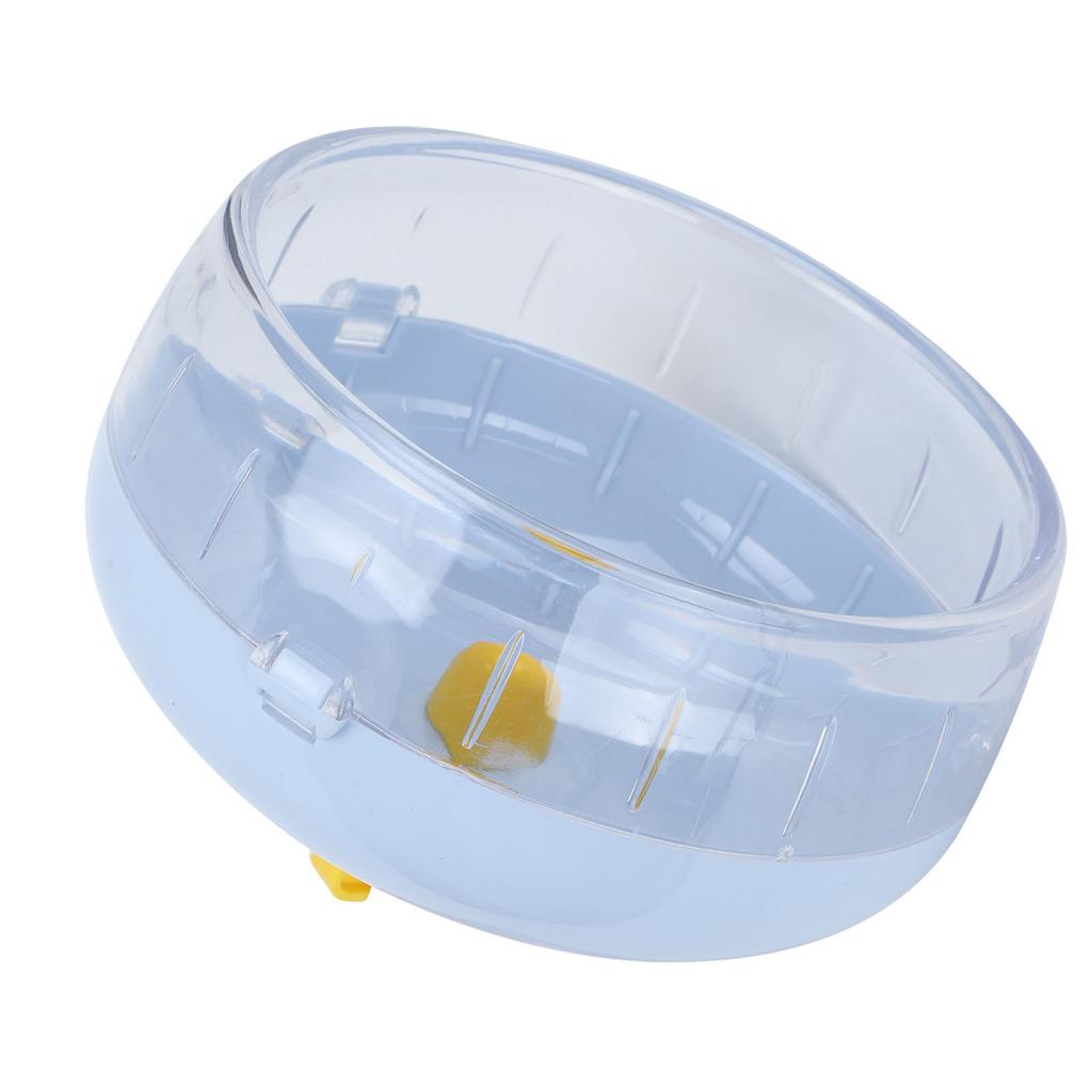 Small Pet Hamster Running Wheel Toy Roller Round Super Silent Cage Supplies ExerciseBlue 12CM