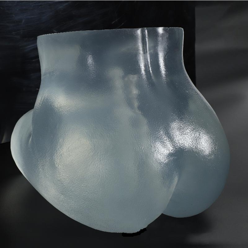 Men's Masturbation Cup Big Butt Sexy Ass Transparent Visual Sex Vagina Sex Adult Erotic Sex Toy