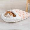 Saco de Dormir e Cama de Gato de Inverno Espesso: Semi-fechado, Aconchegante, Seguro