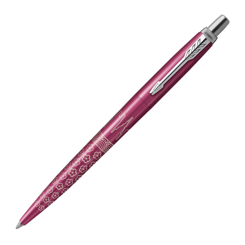 PARKER Jotter Special Edition Tokyo Pink CT Ballpoint Medium Gift Premium Authentic Product Number 2198215 Pen, Nib, Oil-Based, Boxed, Quality,