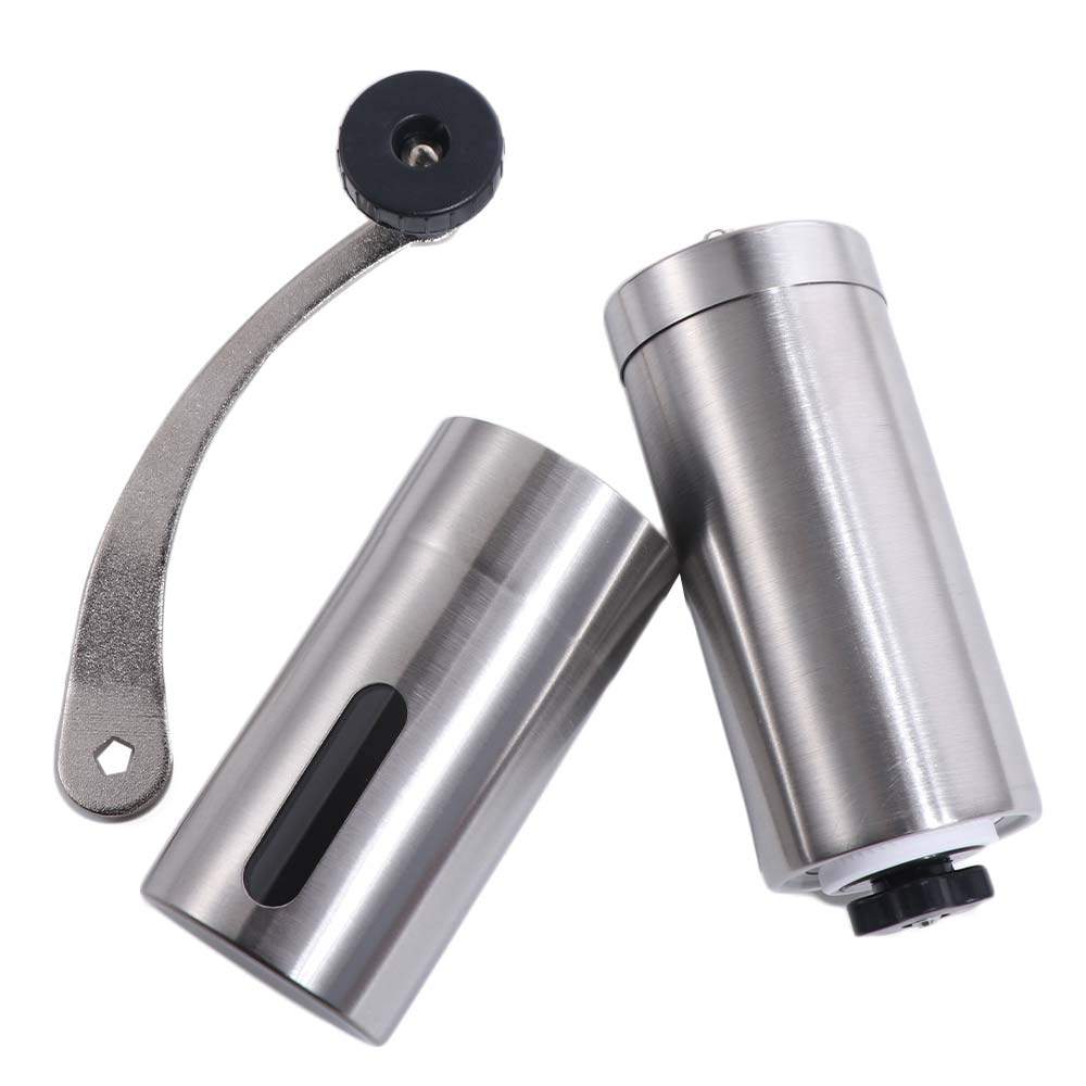 Stainless Steel Hand Crank Coffee Grinder Handmade Manual Coffee Grinder Hand Coffee Mill Office