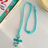 Brand-New Adjustable Mobile Phone Lanyard, Crossbody Long Rope, Neck Lanyard, Fashionable Cartoon Sunflower Universal Pendant