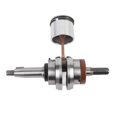 Ensemble Vilebrequin Bielle Piston 6A1-11400-00 Remplacement pour Moteur Hors-Bord 2 Temps 2HP Métal Ferreux