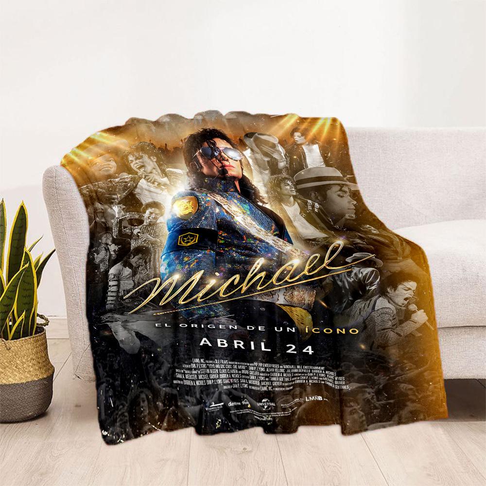 Michael Jackson 31 Blanket Warmthful Decor Great for Office Sofa Bedding Four Seasons Multipurpose Digital Print Gifts For Family Or Friends