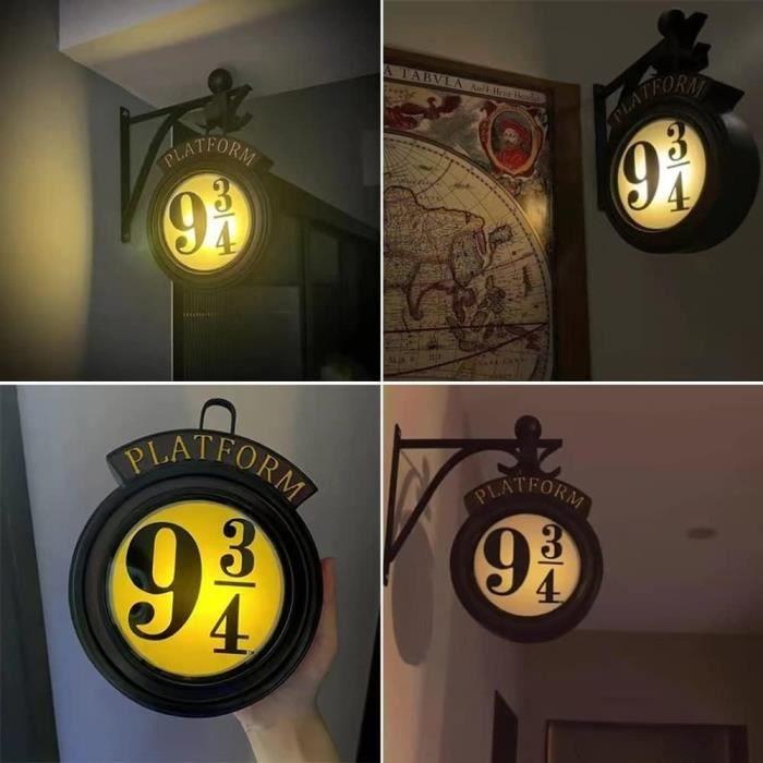 Veilleuse Murale Personnage De Film 9 3/4 Rouge