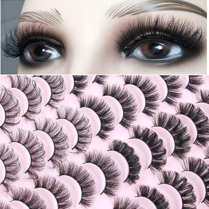 Lashie - Multipack Cils Postiches Yeux de Poupée (Modèles variés)