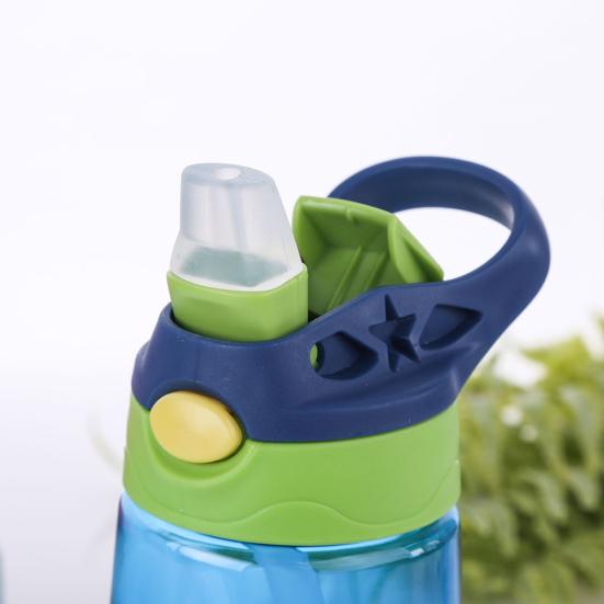500ml Plastic Travel Portable Outdoor Sport Straw Drinking Water Bottle Kettle