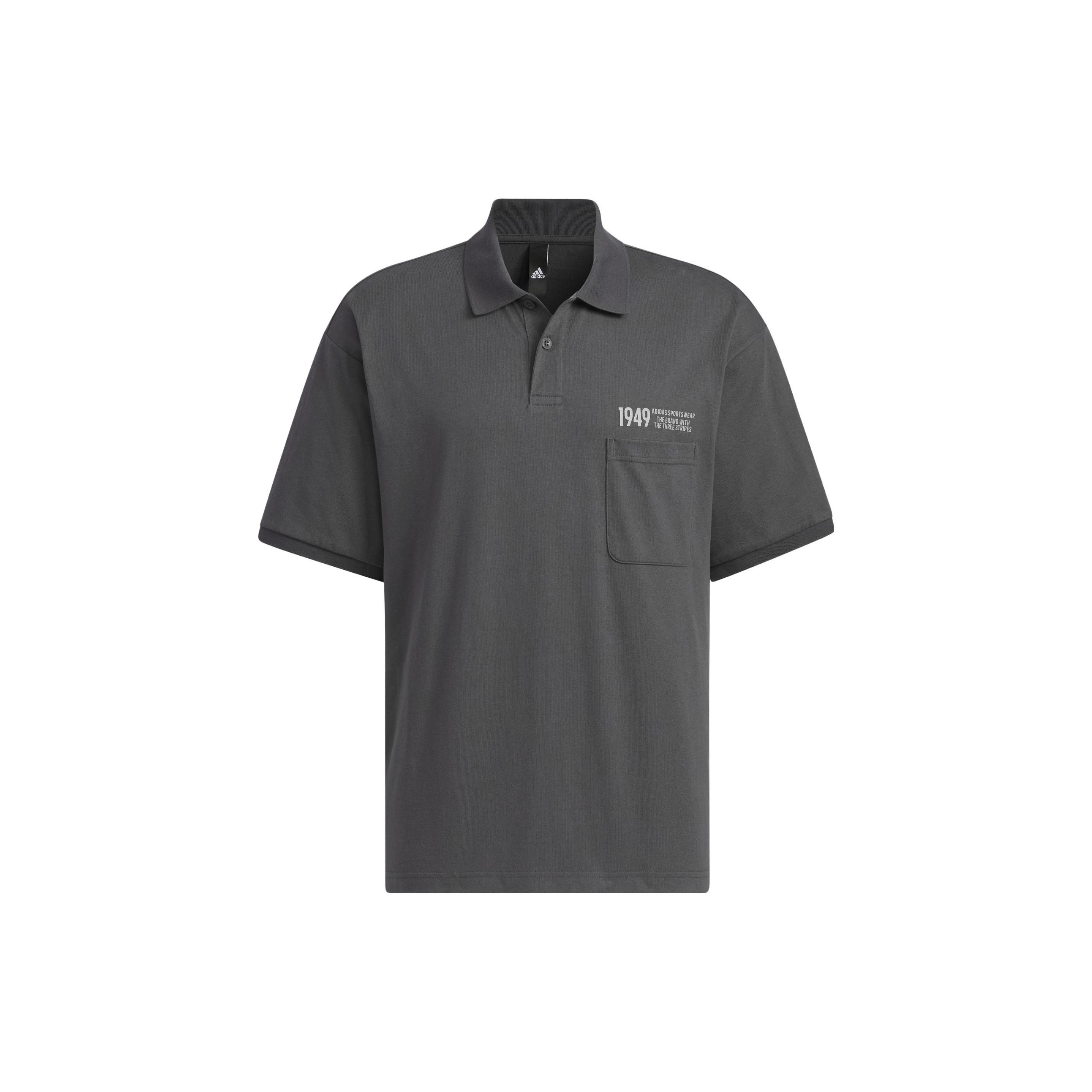 adidas Verbiage Polo Shirt Black Men s IP3979 XL