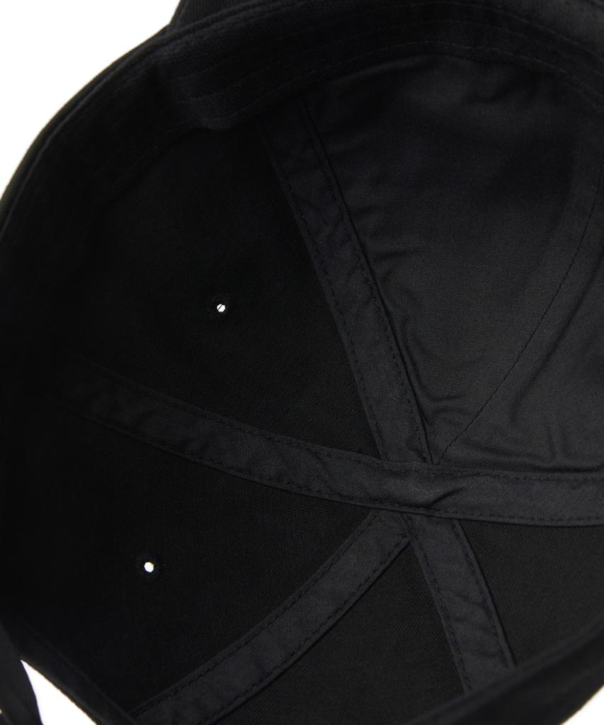 Hellinogseuweeo Cotton Twill 6-Panel Logo Ball Cap_Black
