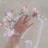 Beads Girls Garland Bohemia Style Flower Headdress Exquisite Wreath Headband  Hair Accessories