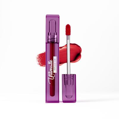 Blue Heaven Ultimatte Whipp Lip Liquid Lipstick Waterproof Infused with Cocoa Butter & Rosehip Oil | Hydrating | Airy Mousse Texture | Soft Matte