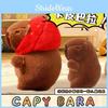 Plush Adorable Capybara Keychain Soft Water Capybara Doll Toy For Kids And Collectors