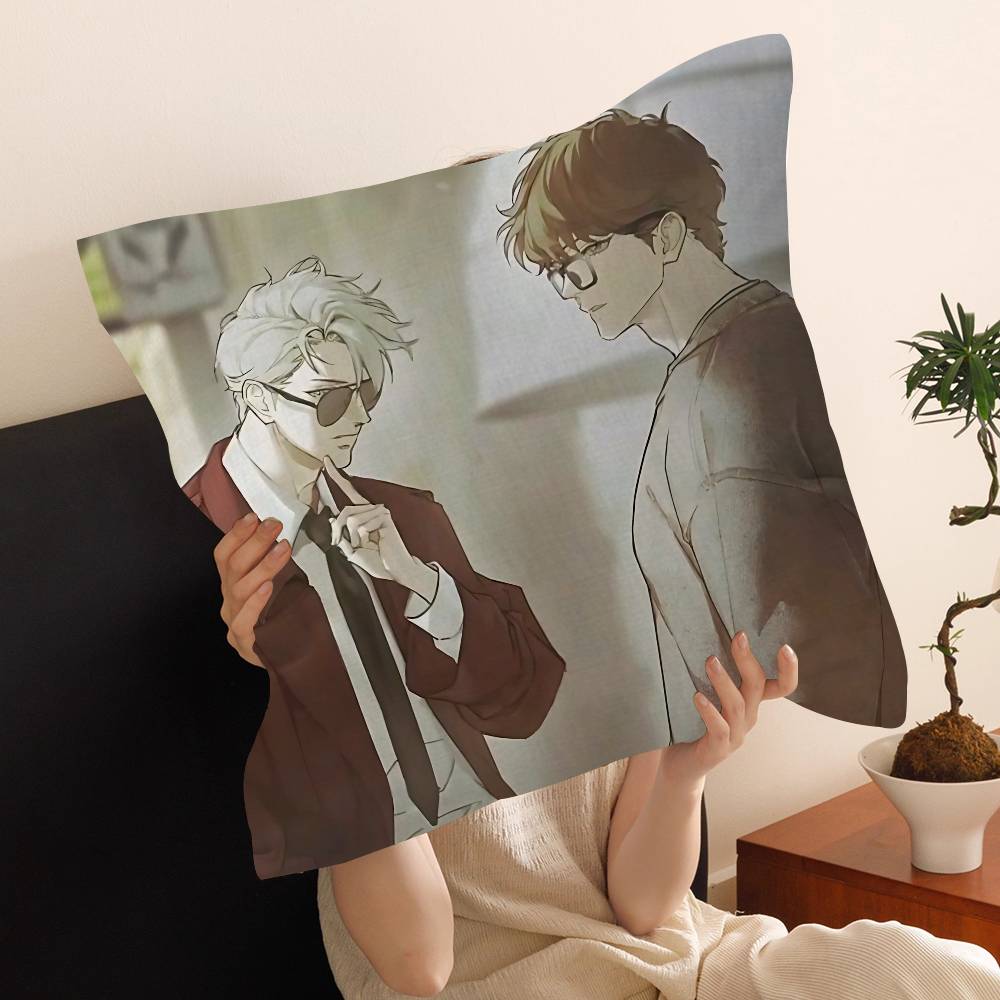 Nerd Project Bl Anime Cushion Cover Inches Farmhouse Decor Home Throw Pillow Covers For Couch Decorations