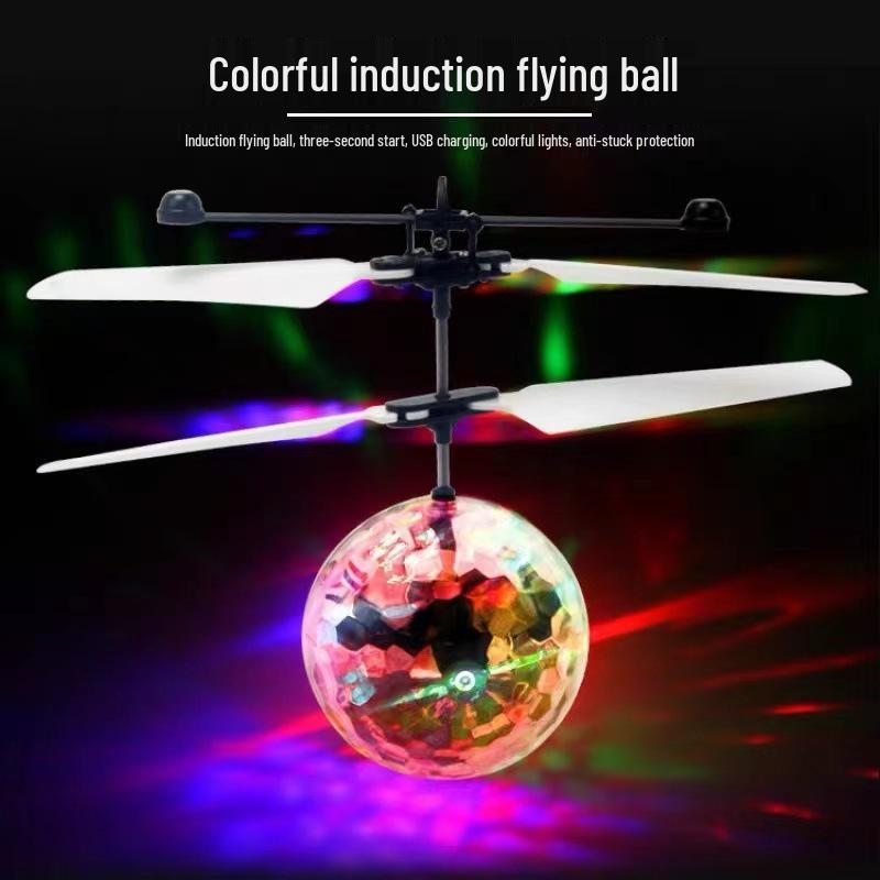 Colorful Flash Remote Control Induction Flying Ball