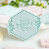 Mother's Day Cookie Stamp Molds Heartfelt Mother's Day Cookies Fondant Cutter Functional Biscuits Baking Stamp