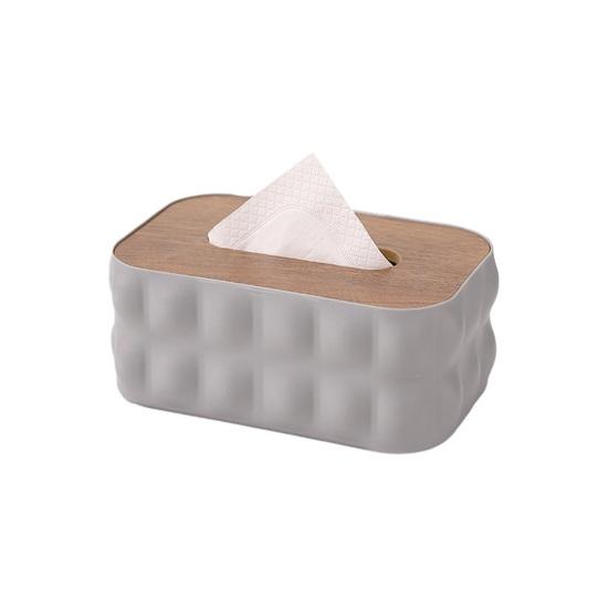 Taschentuchbox mit staubdichter, wasserdichter Abdeckung Moderner Stil Taschentuchbehälter für Zuhause, Büro, Badezimmer