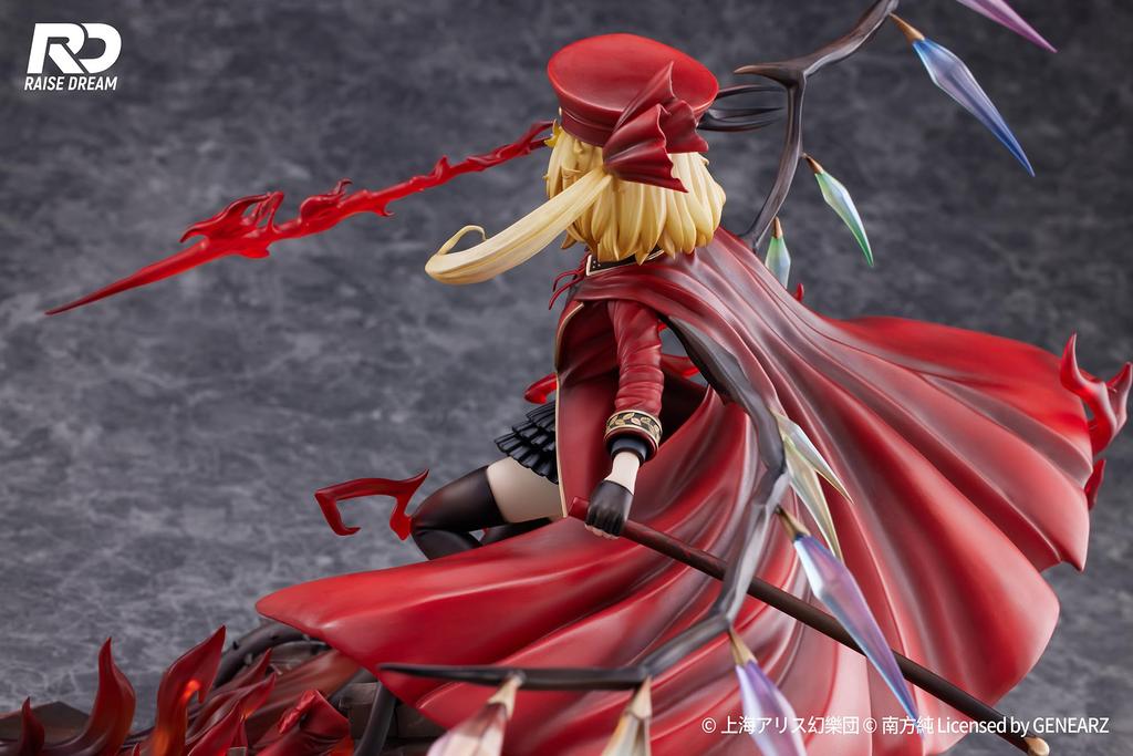 Raise Dream Touhou Project Flandre Scarlet Military Uniform Ver. Illustration by Jun Minami 1/6 Scale Painted Complete Figure