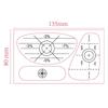 Golf Impact Marking Stickers for Club Training
