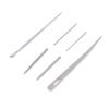 6PCS Paracord Stitching Set Stainless Steel Lacing Needles Smoothing Tool for DIY Paracord Work Leather Weaving