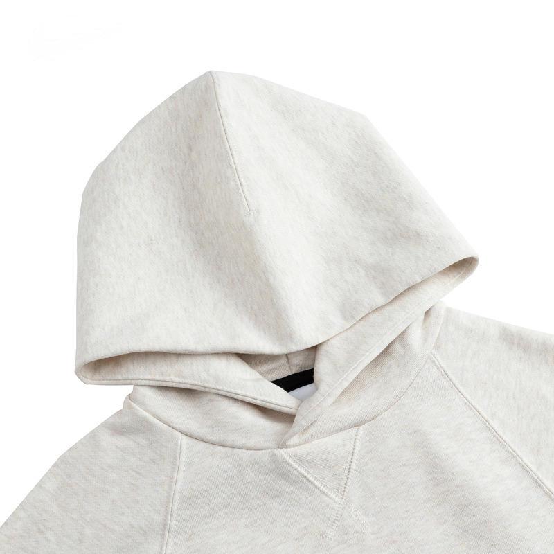 Nike Dri-FIT Athletics Solid Color Hooded Casual Long Sleeve Kids tops Light-Red Brown DX5374-104