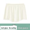 Women's Sheer Ice Silk Safety Shorts - Lightweight, No Roll, Three-Quarter Length, Wear Inside or Outside