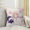 M-Madoka-Magica Pillow Covers Cartoon Sofa Decorative Home Double-sided Printing Short Plush Cute Cushion Cover