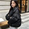 Down jacket women's duck down stand-up collar women's winter Korean version women's clothing Pinghu down jacket large size