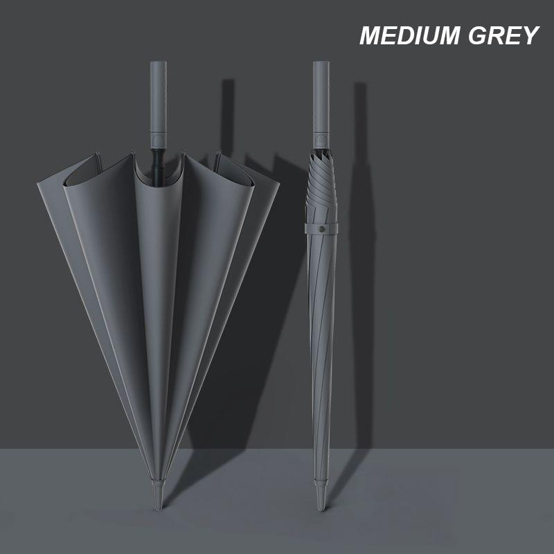 

Двухслойный зонт с длинной ручкой для мужчин и женщин, 8 ребер, прочный ветрозащитный большой деловой зонт, женский зонтик, прочный и прочный