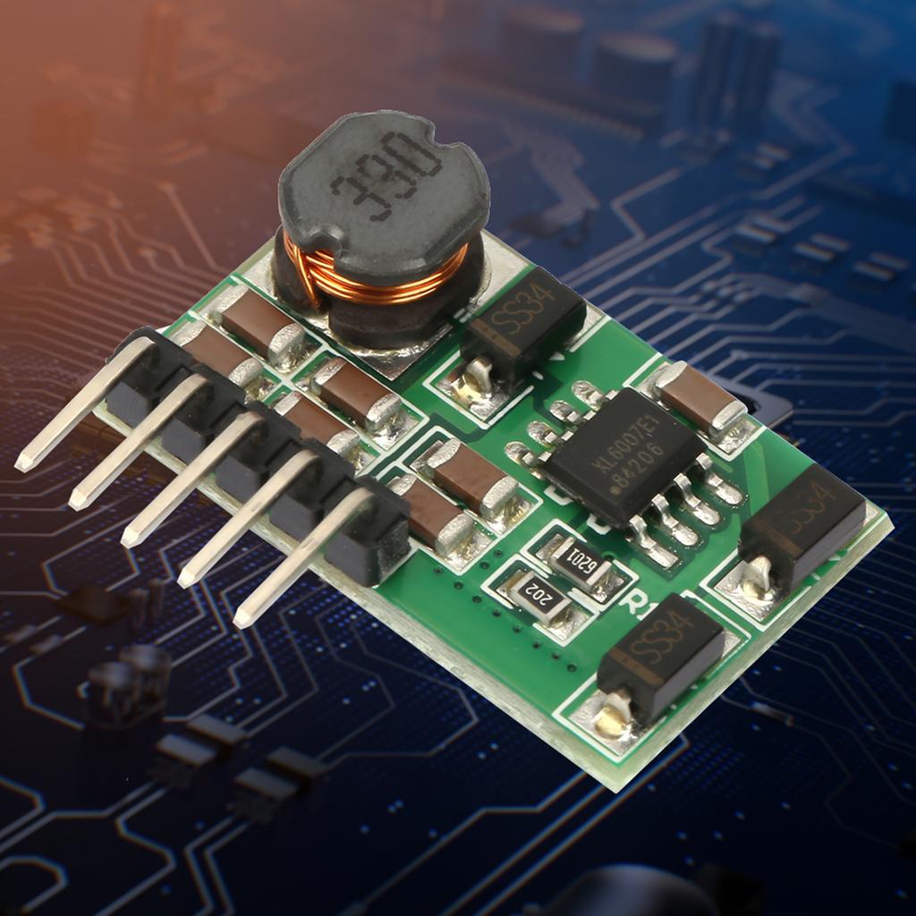 DC DC Step Up Boost Converter ADC DAC LCD Power Module(3V 18V To +  24V)