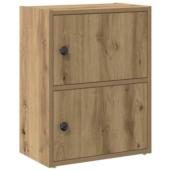 VidaXL Bookcase Artisan Oak 40x24x52 Cm Engineered Wood, Bookshelf, Storage Rack, Book Holder, 860363