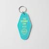 Hotel Guesthouse ABS Plastic Keychain Tag and Key Hanger Pendant