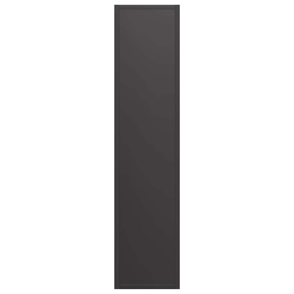 Firewood Rack Black 50x23x100 cm Cold Rolled Steel