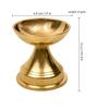 Traditional Handcrafted Brass|Oil Lamp for Puja|Indian Festival Decor|Return Gift|Ethnic Home Decor|Small Brass Diya for Temple, Home,