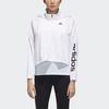 Adidas Womens Logo Print Windbreaker Jacket Women Jacket White GD4612