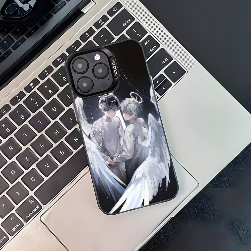 A-Alien Stage Game For iPhone 17,16,15,14,13,12,11,Pro,MAX,Plus Black Shockproof Candy Matte Cover