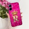 For Infinix Smart 20 4G Case Crown Letters Soft Silicone Phone Cases For Infinix Smart20 X6840 X6840B  Protection Back Cover
