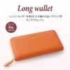 Shrink Leather Handbag Wallet Universal Set ONESIZE [Barcos] & Women's (LIGHT GRAY)