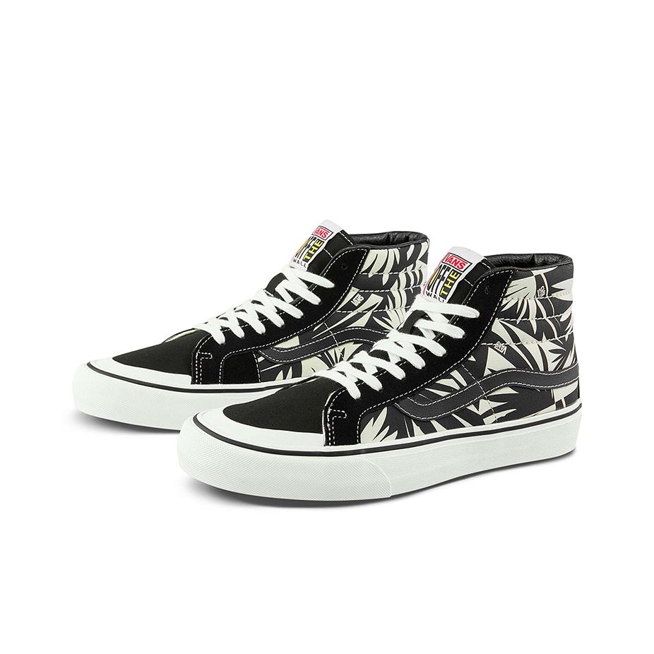Vans Sk8 Slip Resistant Durable High Top Skate Shoes Unisex Sneakers White Blue VN0A4VHE9Z9
