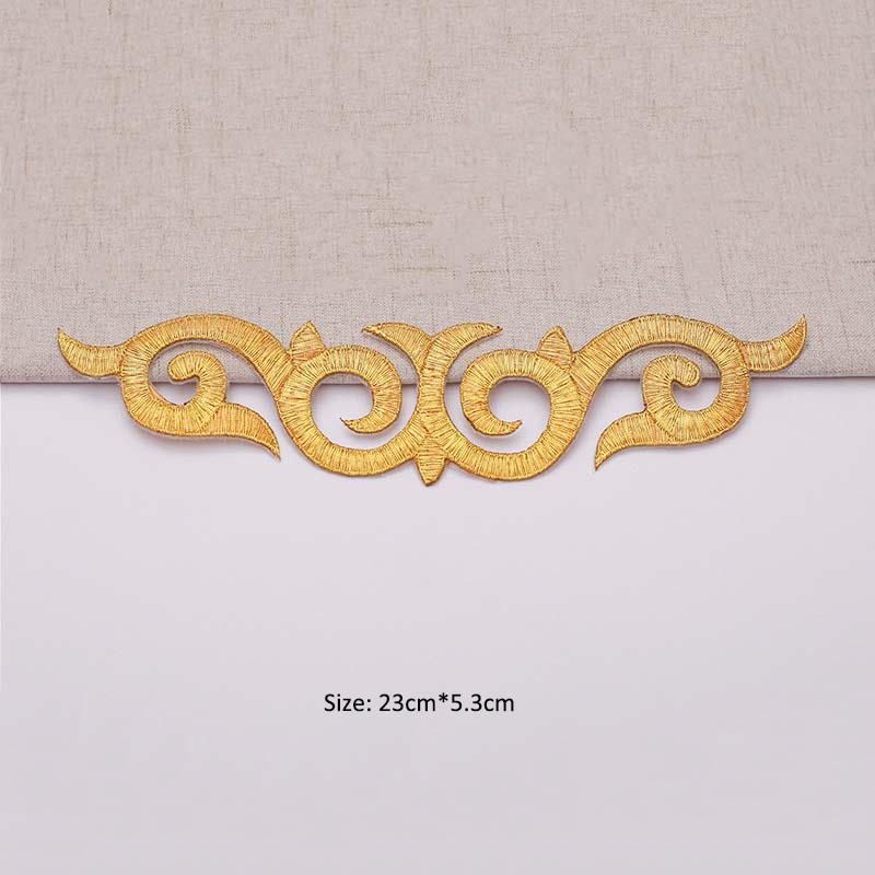 Diy Garment Decorative Hotfix Accessories Patch Sticker Embroidery Costume Dress Bag Hat Edge Embellished Iron-on Applique Patch
