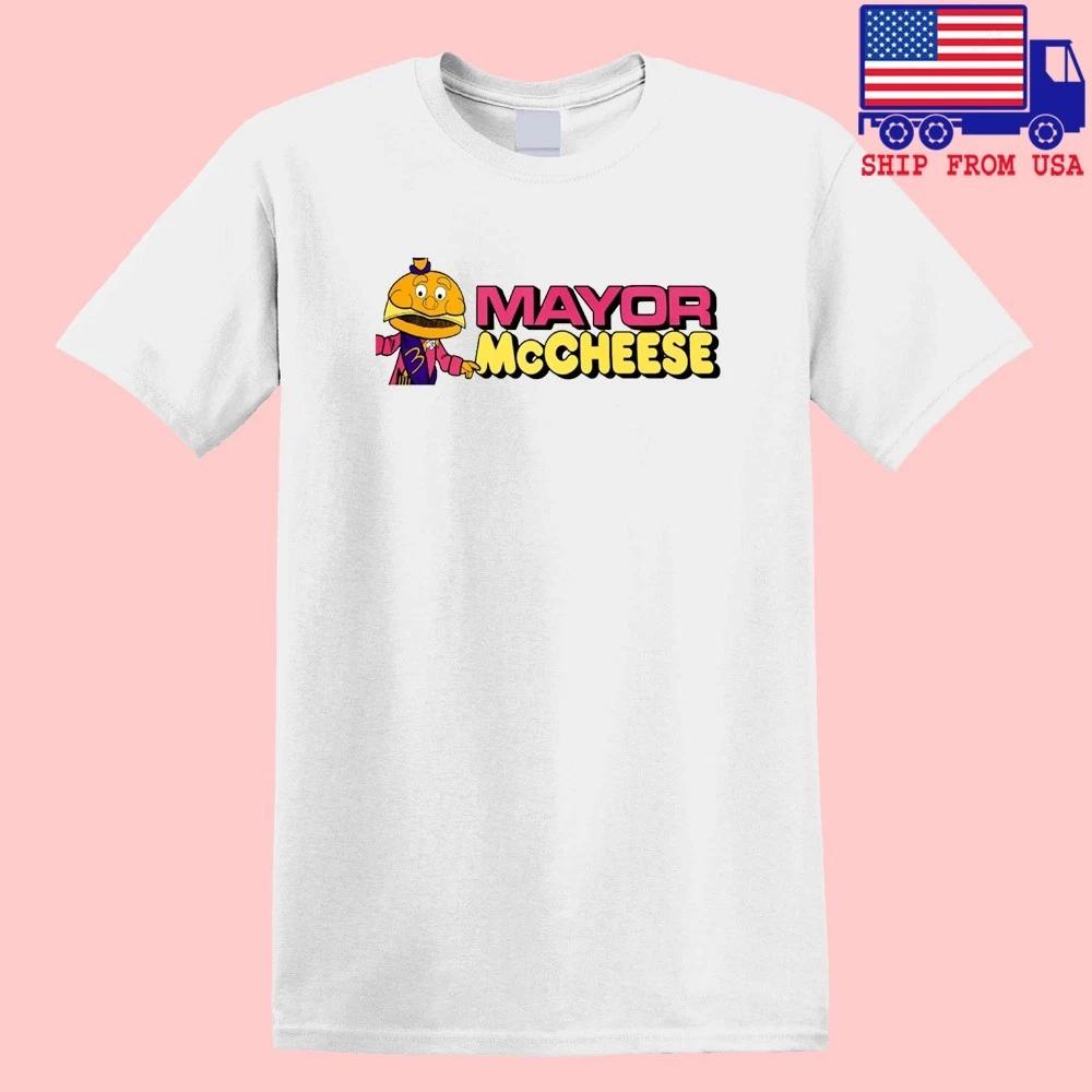 Mayor McCheese Men s White Size S-5XL 2XL