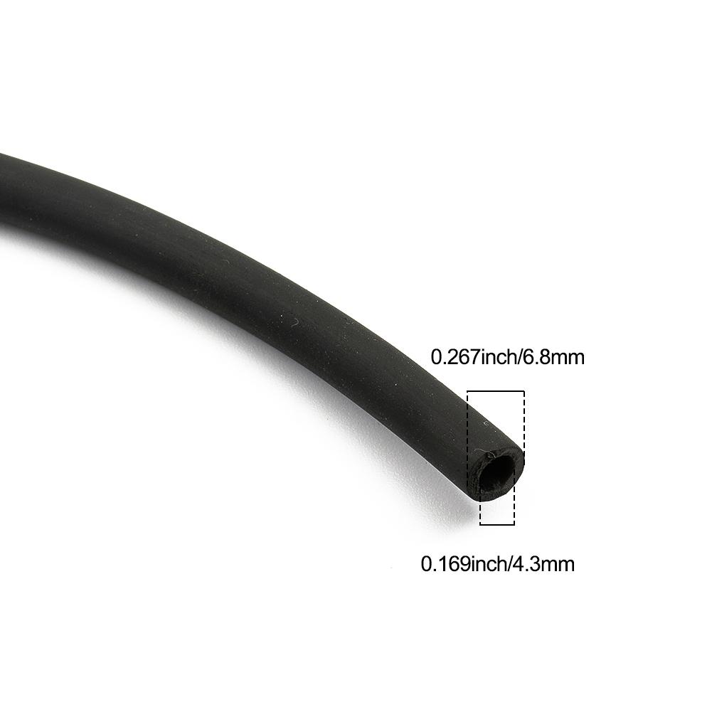 Windshield Hose Spray Hose With Connector Nozzle Pump ABS Plastic+Rubber